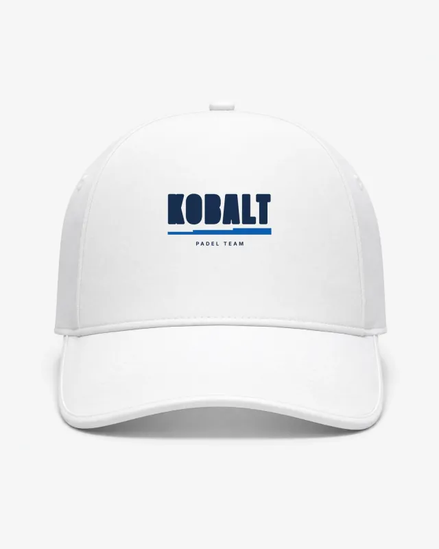 Padelkasket hvid med dit eget logo