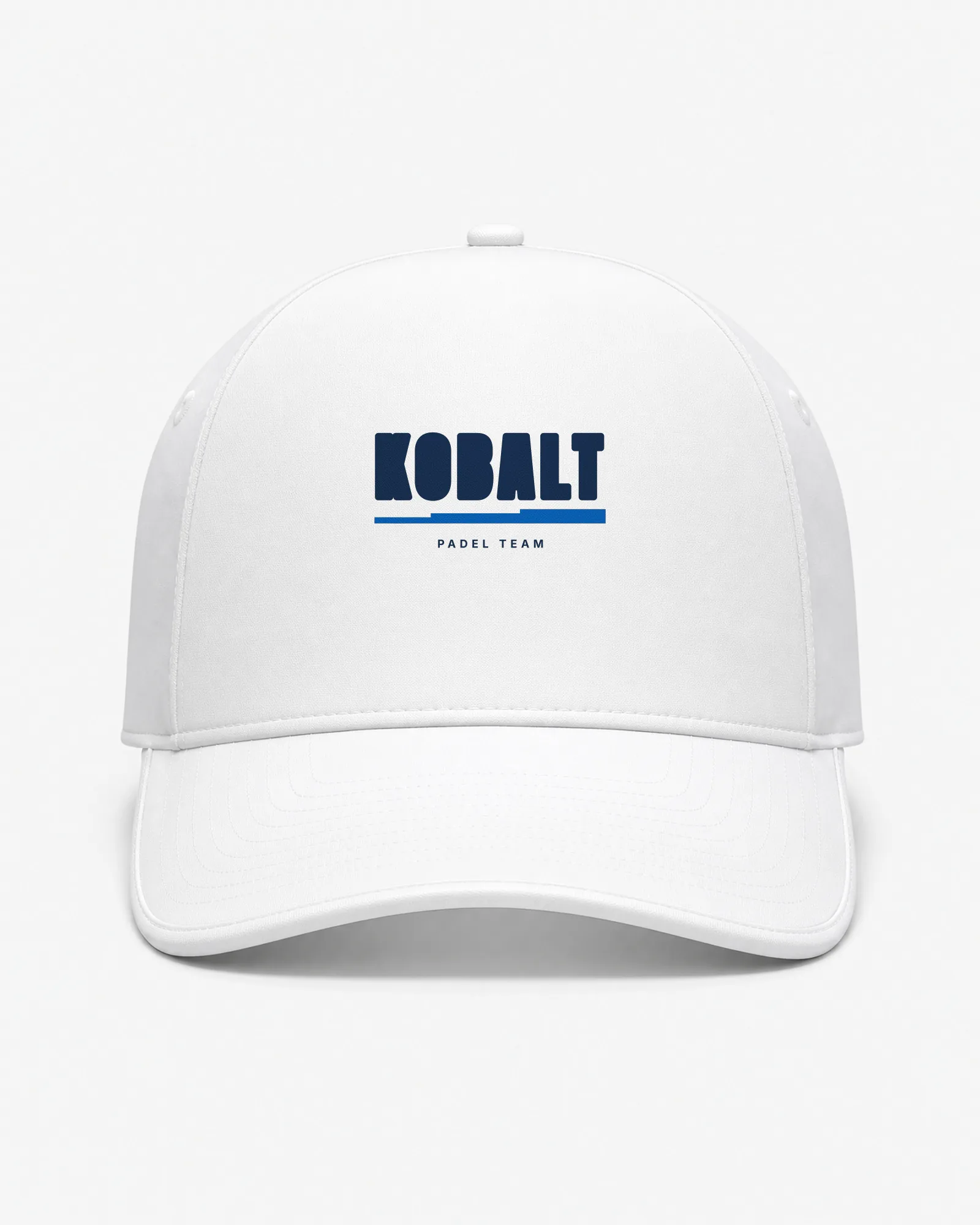 Padelkasket hvid med dit eget logo